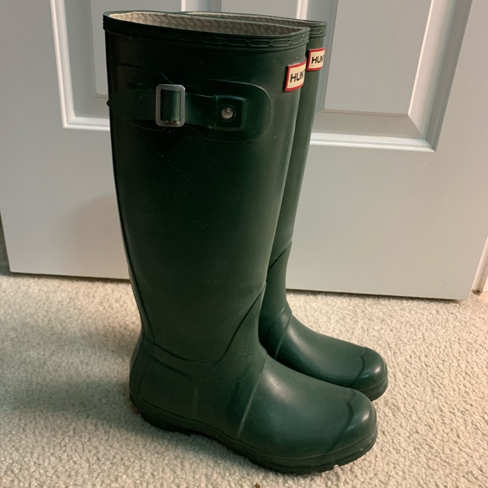 Green Hunter Boots